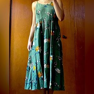 I’m 5”1 and it falls down to my ankles super soft and comfy